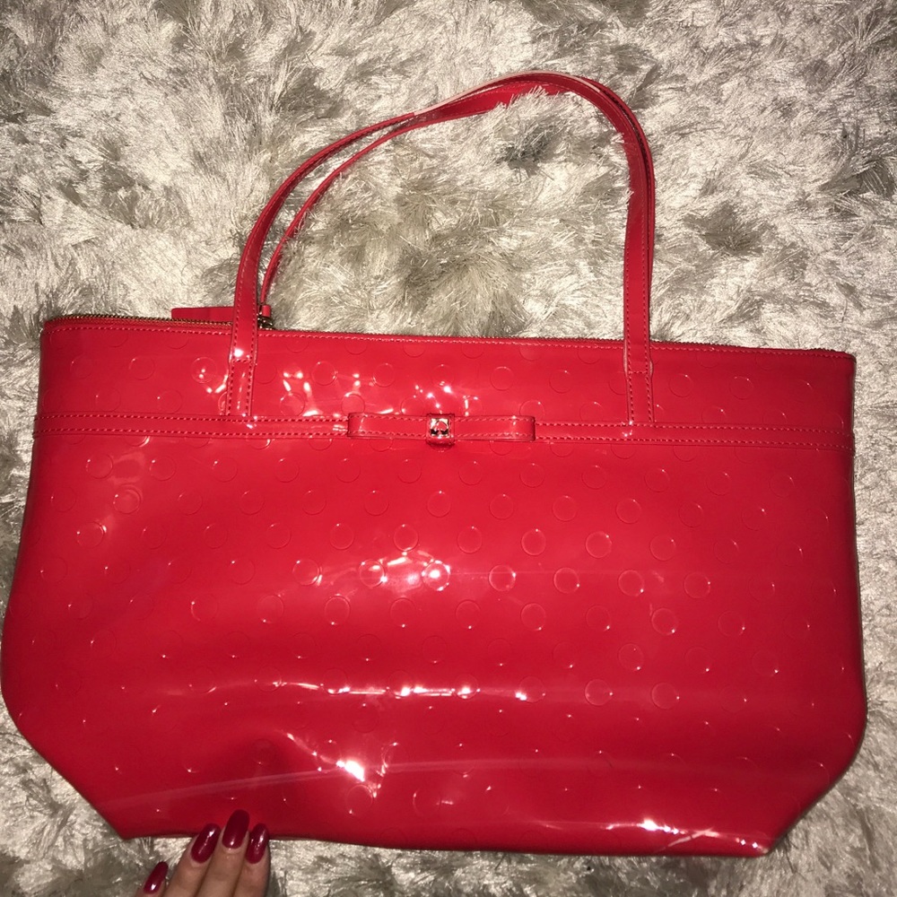 Large Red Kate Spade bag